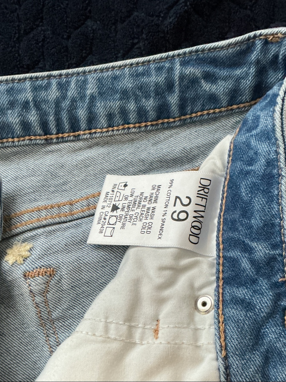 DRIFTWOOD Gizelle Light Blue Skinny Jeans with Daisy Embroidery - Picture 3 of 8